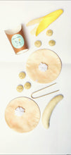 Load image into Gallery viewer, Felt So Real - Banana Crepe Set