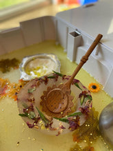 Load image into Gallery viewer, Wild Mountain Child - SUNFLOWER SLOTTED SPOON