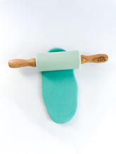 Load image into Gallery viewer, Play Clay - Silicone Rolling Pins - Pink, Aqua, Lilac Purple, Yellow