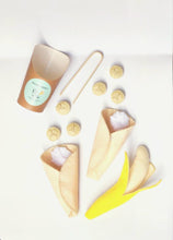Load image into Gallery viewer, Felt So Real - Banana Crepe Set