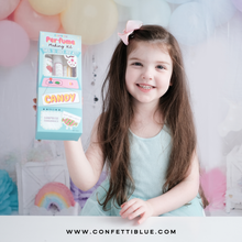 Load image into Gallery viewer, Confetti Blue - Candy Scented Perfume Making Kit