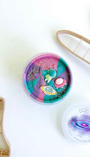 Load image into Gallery viewer, Play Clay - Milky Way | Pink/ Purple/ Aqua swirl Playdough (1 tub 260g)