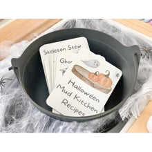 Load image into Gallery viewer, Sass and Spunk - Halloween Mud Kitchen Recipe Cards