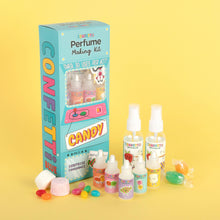 Load image into Gallery viewer, Confetti Blue - Candy Scented Perfume Making Kit