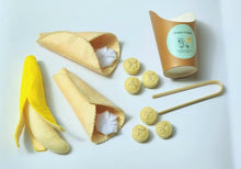 Load image into Gallery viewer, Felt So Real - Banana Crepe Set