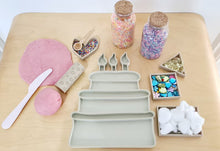Load image into Gallery viewer, Little Explorer Eco Toys - Birthday Cake Play Tray for Sensory Play and Early Learning