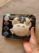 Load image into Gallery viewer, Jems Plaster Painting - Shelly the Shellebrating Crab DISCONTINUED