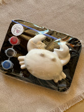 Load image into Gallery viewer, Jems Plaster Painting - Shelly the Shellebrating Crab DISCONTINUED