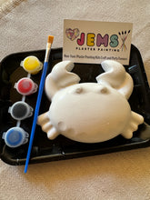 Load image into Gallery viewer, Jems Plaster Painting - Shelly the Shellebrating Crab DISCONTINUED