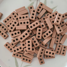 Load image into Gallery viewer, Little Explorer Eco Toys - Construction Mini Bricks 50pcs Light Brown