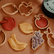 Load image into Gallery viewer, Kinfolk Pantry - Mini Fruit Playdough Eco Cutter Set