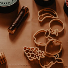 Load image into Gallery viewer, Kinfolk Pantry - Mini Fruit Playdough Eco Cutter Set