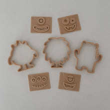 Load image into Gallery viewer, Kinfolk Pantry - Halloween Monster Playdough Eco Stamp Set