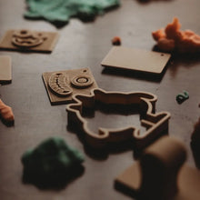 Load image into Gallery viewer, Kinfolk Pantry - Halloween Monster Playdough Eco Stamp Set