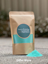 Load image into Gallery viewer, Bears Little Hands - Potion Dust 100g Bag - Glitter wave (Aquamarine)