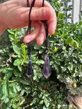 Load image into Gallery viewer, Rainbow Fluorite Necklace Pendulum - Embrace Clarity & Creativity