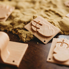 Load image into Gallery viewer, Kinfolk Pantry - Dinosaur Foot Print Stamp Set - Eco Playdough Tool (handle sold separately)