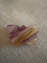 Load image into Gallery viewer, Moon Rituals - Fluorite Butterfly Carving – Choose Your Size – Calming, Focus & Heart Healing Crystal Décor