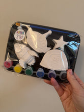 Load image into Gallery viewer, Jems Plaster Painting - Zoom to the Moon Pack