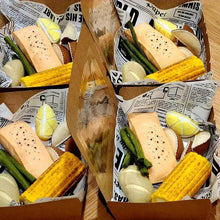 Load image into Gallery viewer, Felt So Real - Salmon Meal Set