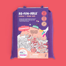Load image into Gallery viewer, Little Change Creators - Imagination Re-Fun-Able™ Children's Colouring Set - DISCONTINUED