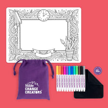 Load image into Gallery viewer, Little Change Creators - Imagination Re-Fun-Able™ Children's Colouring Set - DISCONTINUED