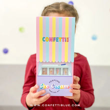 Load image into Gallery viewer, Confetti Blue - Ice Cream Scented Perfume Making Kit