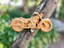 Load image into Gallery viewer, Beadie Bug Play - Wooden Motorbike Decor/Toy DISCONTINUED