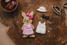 Load image into Gallery viewer, Kinfolk - Bunny Dress-up Cutter Set - Eco Playdough Tool