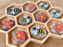 Load image into Gallery viewer, Beadie Bug Play - Wooden Honeycomb Trinket Tray