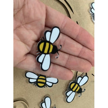 Load image into Gallery viewer, Sass and Spunk - Set of 12 Acrylic Bees