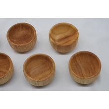 Load image into Gallery viewer, Qtoys - Mini Wooden Bowls Set of 6