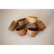 Load image into Gallery viewer, Qtoys - Mini Wooden Bowls Set of 6
