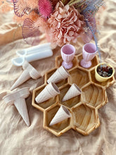 Load image into Gallery viewer, Beadie Bug Play - Ice-cream Shop Double Scoop Kit - Pink Sundae Cups