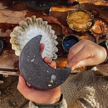 Load image into Gallery viewer, Wild Mountain Child - Midnight Magic Moon Stone Moon