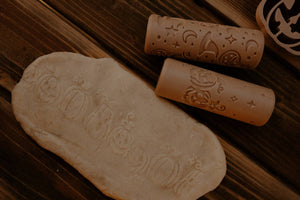 Kinfolk Pantry - Pumpkin Patch Roller - Eco Pattern Playdough Roller
