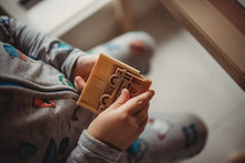 Load image into Gallery viewer, Kinfolk - Train Stamp Set - Eco Playdough Tool
