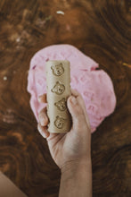 Load image into Gallery viewer, Kinfolk - Teddy Bear Roller - Eco Pattern Playdough Roller
