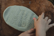 Load image into Gallery viewer, Kinfolk Pantry - Santa Christmas Roller - Pattern Playdough Roller
