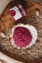 Load image into Gallery viewer, The Saltwater Collective - Berrylicious - Magenta Pink Sea Salt Shimmers SMALL - Potion Play &amp; Sensory Ingredients
