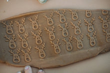 Load image into Gallery viewer, Kinfolk Pantry - Reindeer Roller - Eco Pattern Playdough Roller

