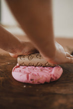 Load image into Gallery viewer, Kinfolk - Teddy Bear Roller - Eco Pattern Playdough Roller
