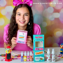 Load image into Gallery viewer, Confetti Blue - Candy Scented Perfume Making Kit
