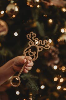 Kinfolk Pantry - Reindeer Bubble Wand - Christmas Eco Sensory Toy