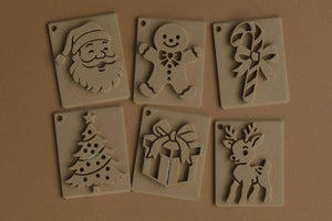 Kinfolk Pantry - Christmas Eco Stamp Set - Playdough Tool
