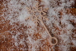 Kinfolk Pantry - Snowflake Bubble Wand - Eco Sensory Toy