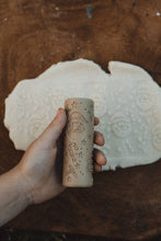 Load image into Gallery viewer, Kinfolk Pantry - Santa Christmas Roller - Pattern Playdough Roller
