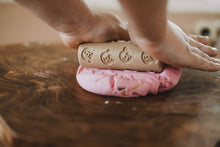 Load image into Gallery viewer, Kinfolk - Teddy Bear Roller - Eco Pattern Playdough Roller
