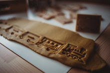 Load image into Gallery viewer, Kinfolk - Train Stamp Set - Eco Playdough Tool

