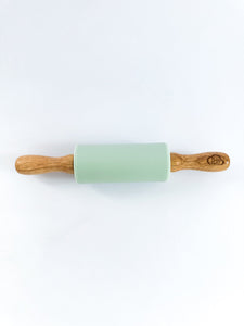 Play Clay - Silicone Rolling Pins - Pink, Aqua, Lilac Purple, Yellow